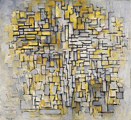 Pieter Mondrian (1882-1944) Composizione no. VII 1913