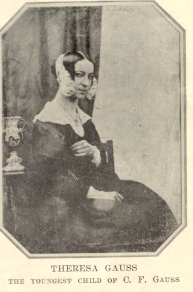 Henriette Wilhelmine Caroline Therese GAUSS