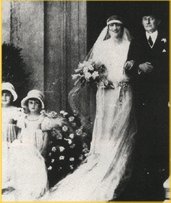 Foto ricordo matrimonio di Marconi con Cristina 1927