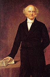 Presidente Martin Van Buren (1782-1862) presidente dal 1837 al 1841